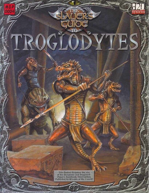 D&D 3.0 - The Slayers Guide to - Troglodytes (B-Grade) (Genbrug)
